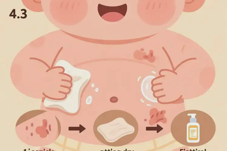嬰幼兒肚子上容易起濕疹可以治好嗎(圖3)