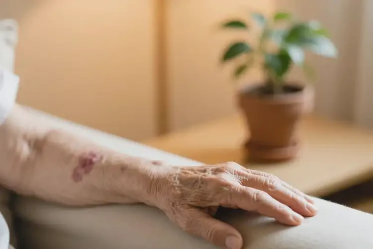 老人身上經(jīng)常起濕疹可以治好嗎(圖1)