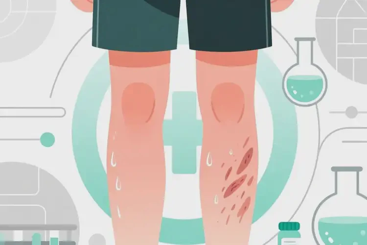 青年人大腿上容易起湿疹可不可以根治(图1)