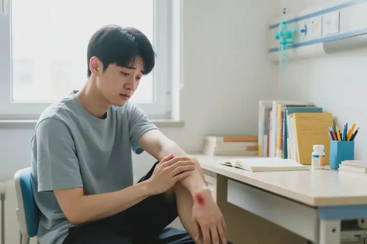 大學(xué)生全身長濕疹可不可以根治(圖4)