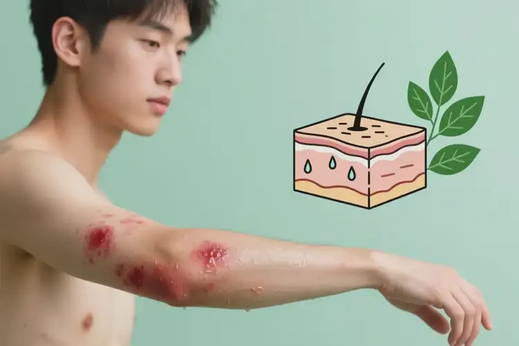 男生手臂容易長濕疹可不可以根治(圖2)