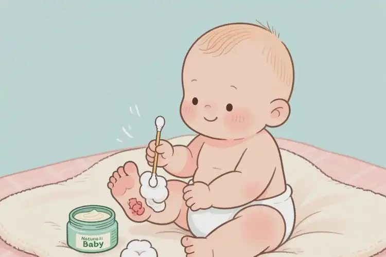 寶寶腳上出濕疹可以治好嗎(圖3)