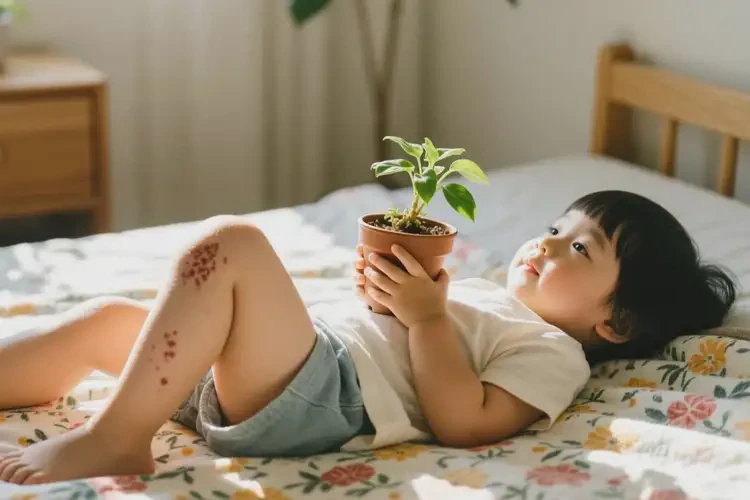 兒童大腿上經(jīng)常長濕疹可不可以根治(圖1)