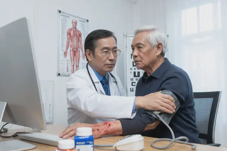 老年人手臂容易長(zhǎng)濕疹可以治好嗎(圖2)