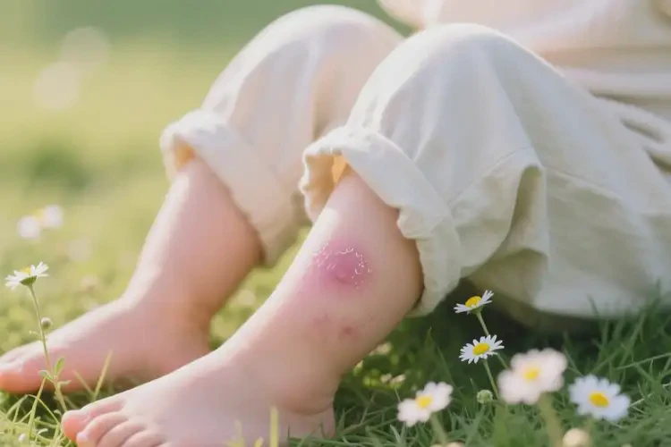 孩子小腿上容易起濕疹可以治好嗎(圖4)