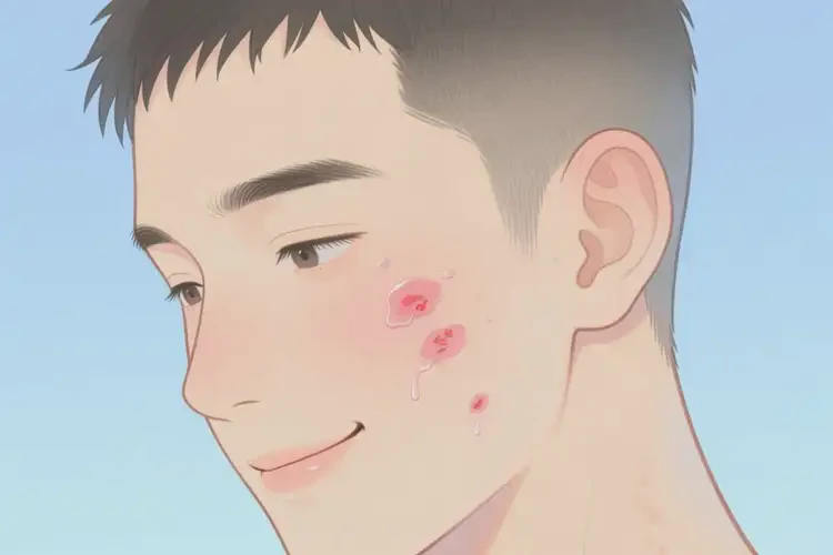 男性臉上偶爾長濕疹可以治好嗎(圖4)