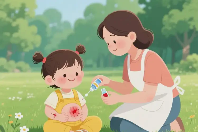 儿童肚子上出现湿疹可不可以根治(图2)