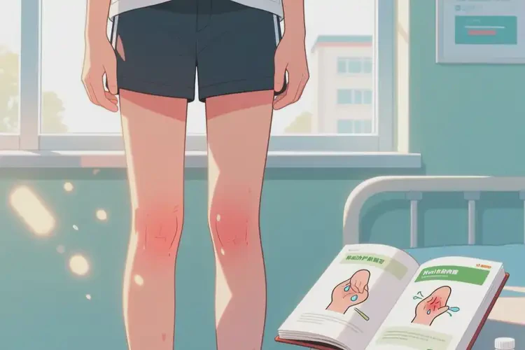 青少年大腿上起濕疹可不可以根治(圖1)