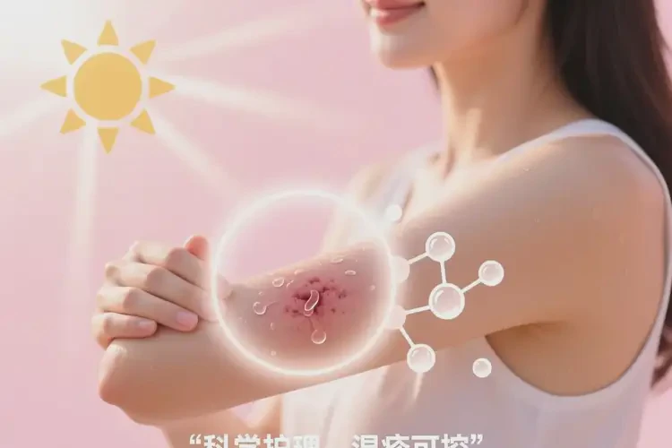 女性手臂有濕疹可不可以根治(圖1)