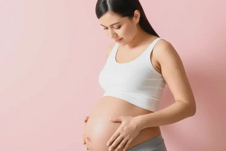 孕婦肚子上偶爾起濕疹可以治好嗎(圖1)