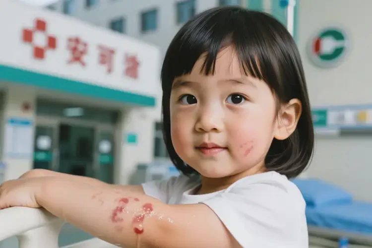 少兒手臂偶爾起濕疹可以治好嗎(圖1)