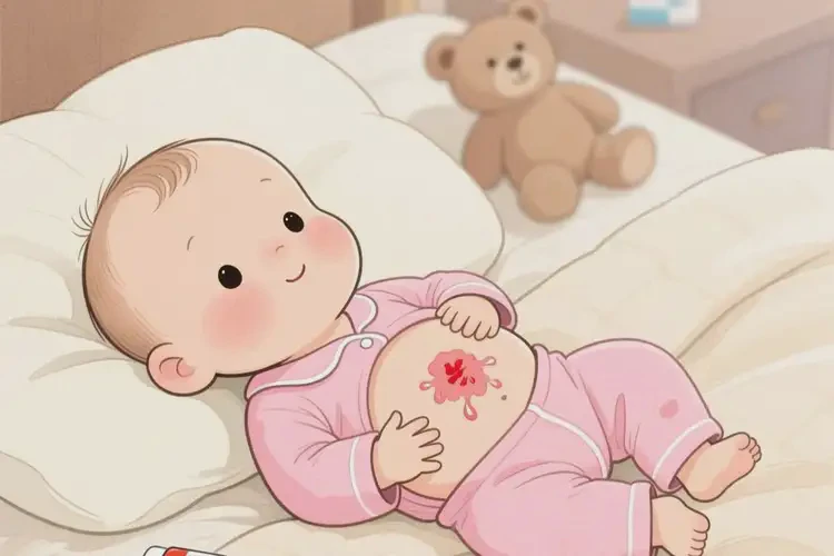 少兒肚子偶爾起濕疹可不可以根治(圖1)