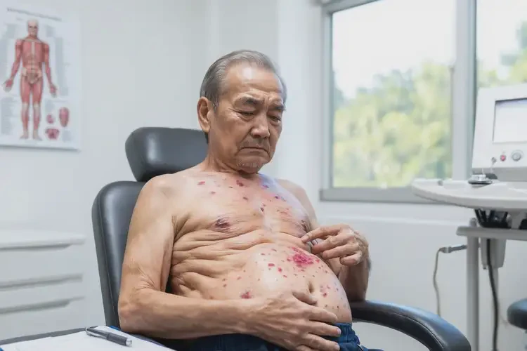 老年人肚子长湿疹可不可以根治(图4)