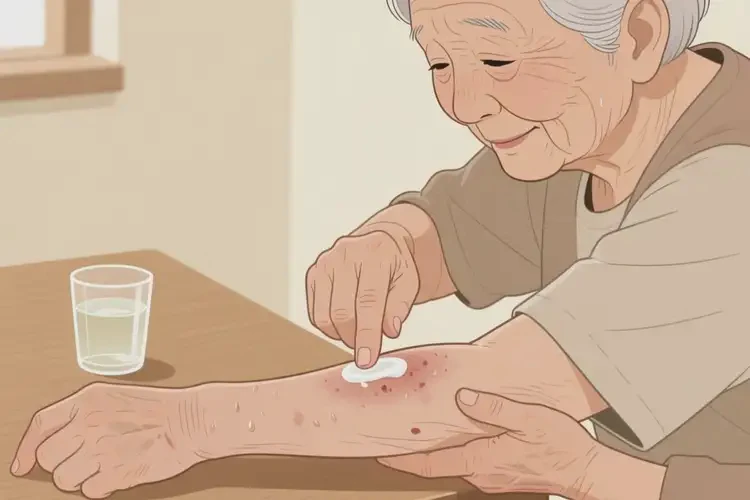 高齡老人手臂上起濕疹可不可以根治(圖3)