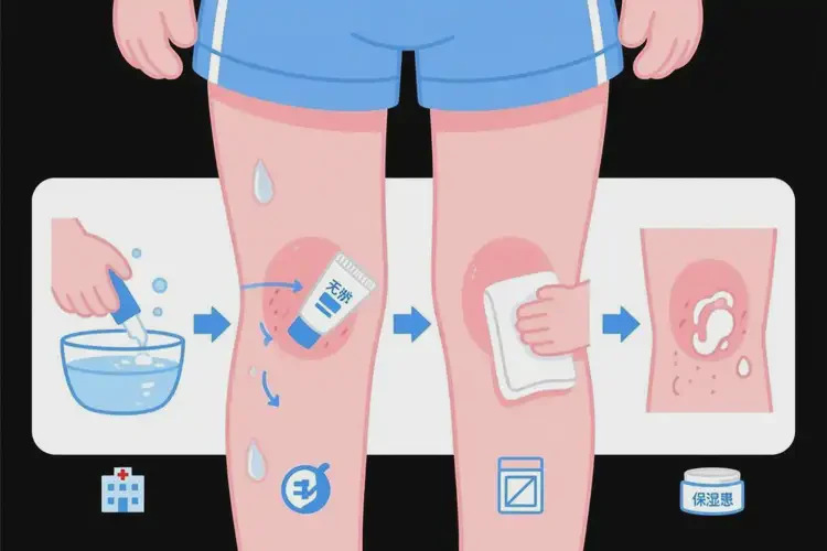 小孩大腿上容易长湿疹可以治好吗(图1)