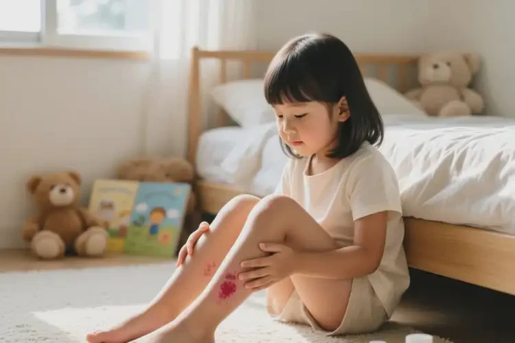 少兒小腿上出濕疹可以治好嗎(圖3)