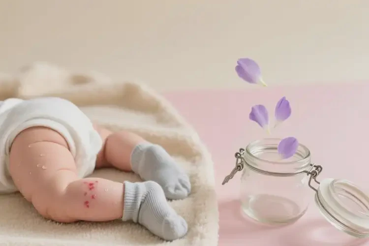 寶寶身上有濕疹可以治好嗎(圖2)