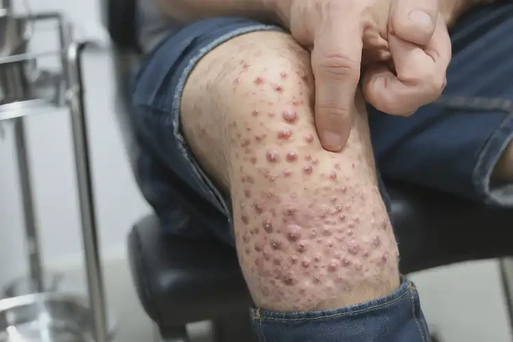 青年人大腿上經(jīng)常長濕疹可不可以根治(圖4)