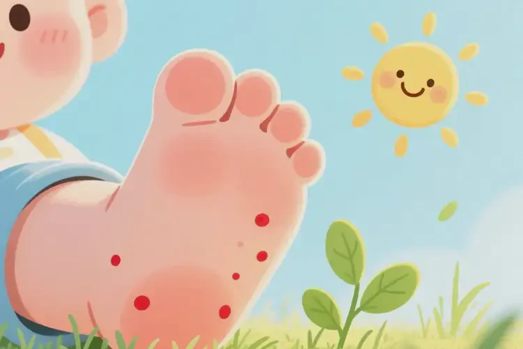 幼兒腳上偶爾起濕疹可不可以根治(圖1)