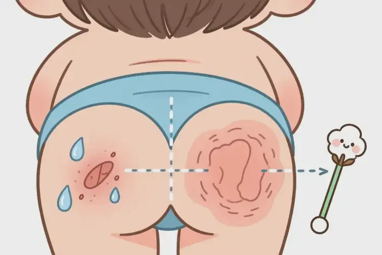 兒童屁股起濕疹可以治好嗎(圖2)