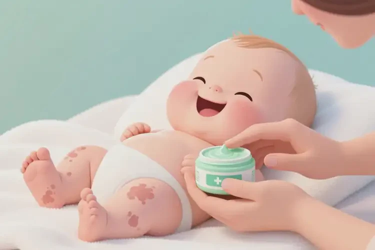 小兒腳上容易起濕疹可以治好嗎(圖3)