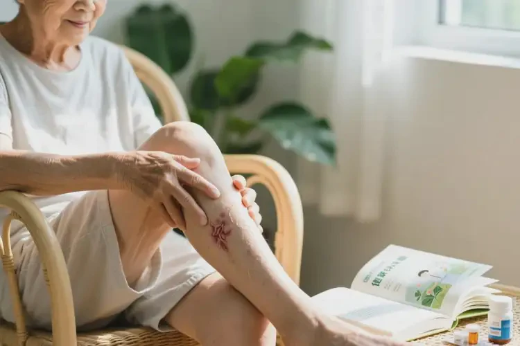 高齡老人大腿容易長(zhǎng)濕疹可不可以根治(圖2)