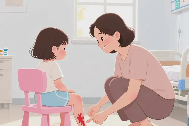 小孩脚上经常起湿疹可以治好吗(图2)