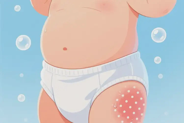嬰兒屁股出濕疹可以治好嗎(圖1)