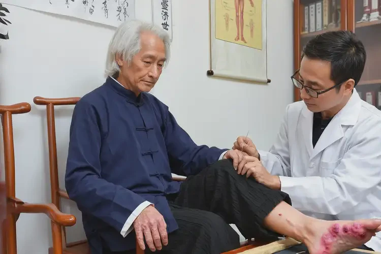 老年人小腿容易起濕疹可不可以根治(圖1)