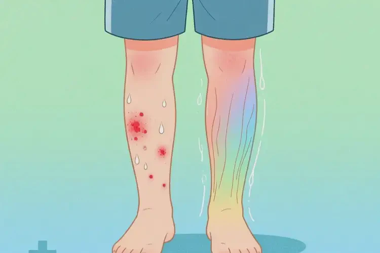 男生小腿上偶爾起濕疹可不可以根治(圖3)