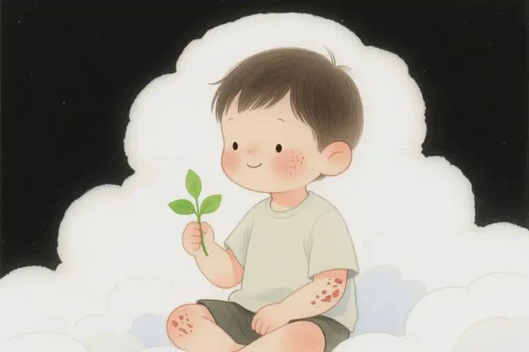 小孩面部經(jīng)常長濕疹可不可以根治(圖4)