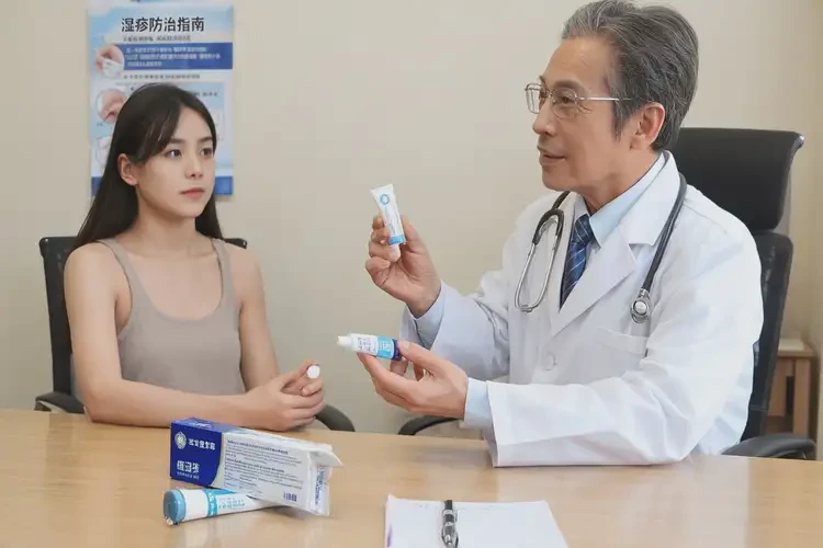 女人手臂上偶爾起濕疹不管它會自己痊愈嗎(圖2)