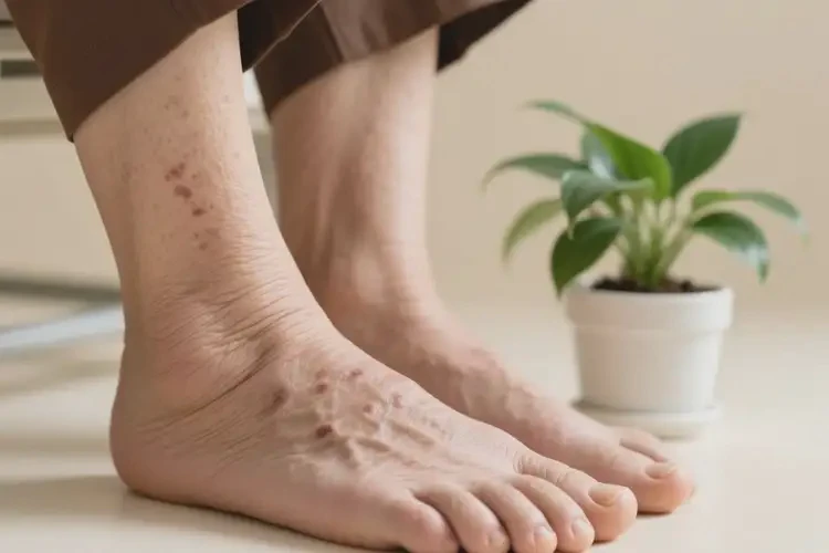 老年人腳上出現(xiàn)濕疹可以治好嗎(圖3)