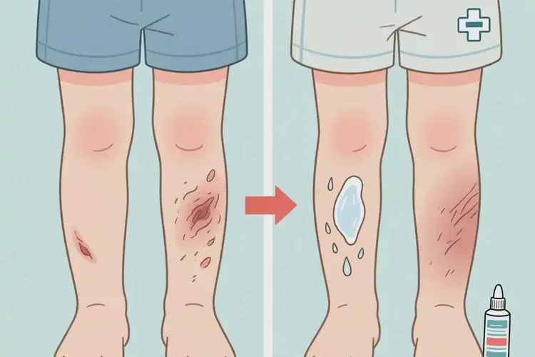 兒童小腿經(jīng)常起濕疹可以治好嗎(圖3)