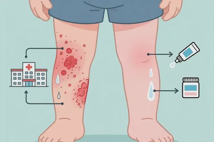 小孩大腿上經(jīng)常長濕疹可以治好嗎(圖4)