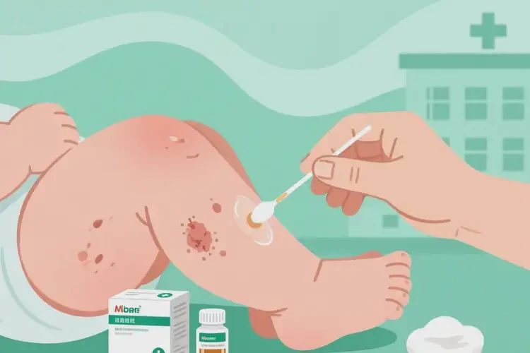 嬰幼兒大腿起濕疹可以治好嗎(圖2)