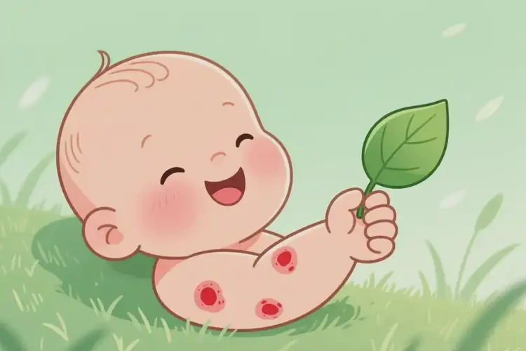 新生兒四肢出現(xiàn)濕疹可不可以根治(圖1)