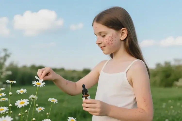 女生臉上經(jīng)常長(zhǎng)濕疹可不可以根治(圖1)