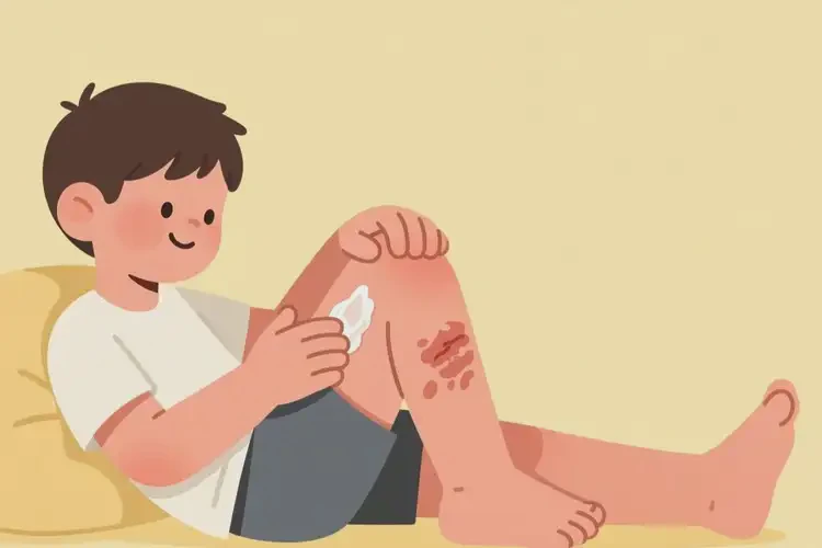 男生四肢經(jīng)常起濕疹可不可以根治(圖1)