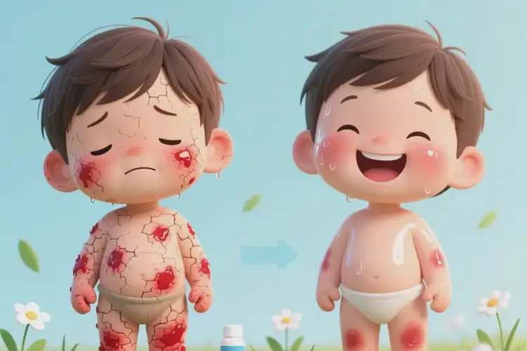 兒童全身有濕疹可以治好嗎(圖4)