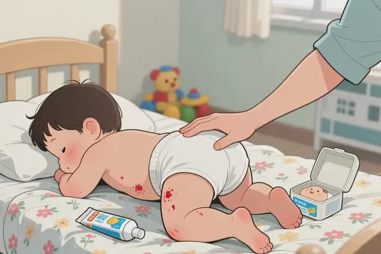 孩子屁股起濕疹可不可以根治(圖2)