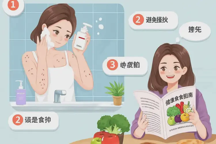 女性肚子上偶爾起濕疹可以治好嗎(圖2)