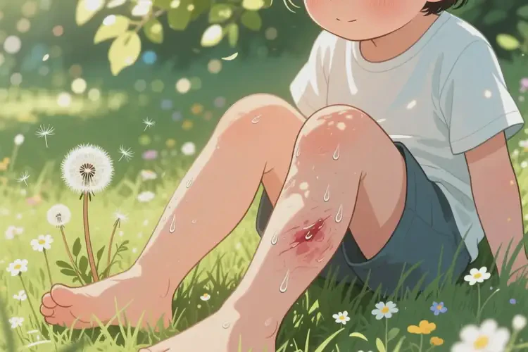 兒童大腿有濕疹可不可以根治(圖1)