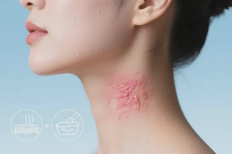 女生脖子長濕疹可不可以根治(圖2)