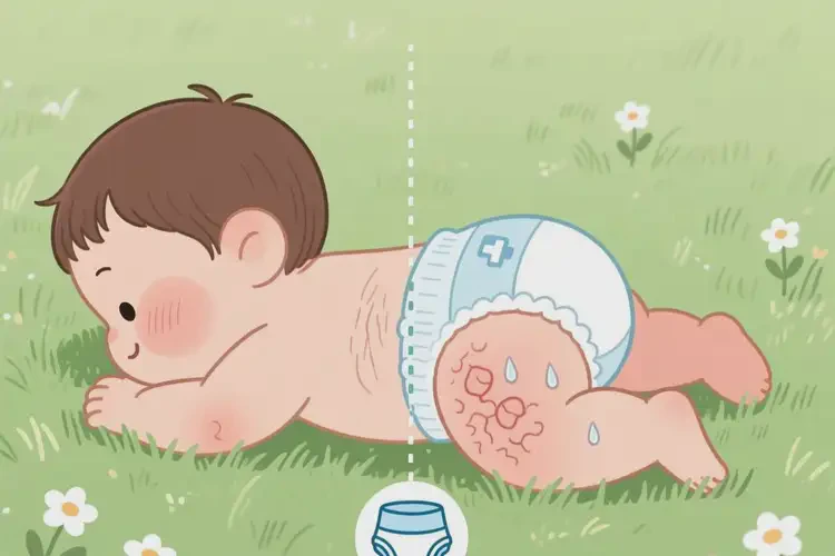 幼兒屁股容易起濕疹可不可以根治(圖2)