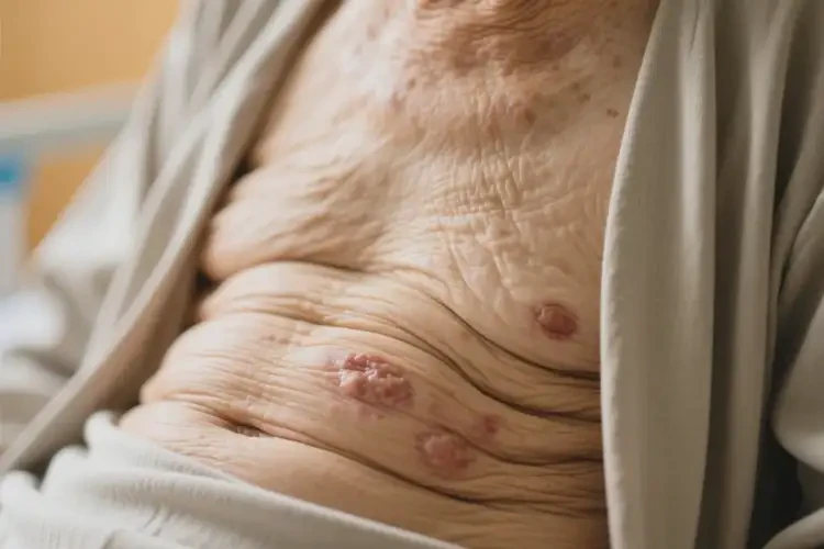 老年人肚子經(jīng)常起濕疹可以治好嗎(圖3)