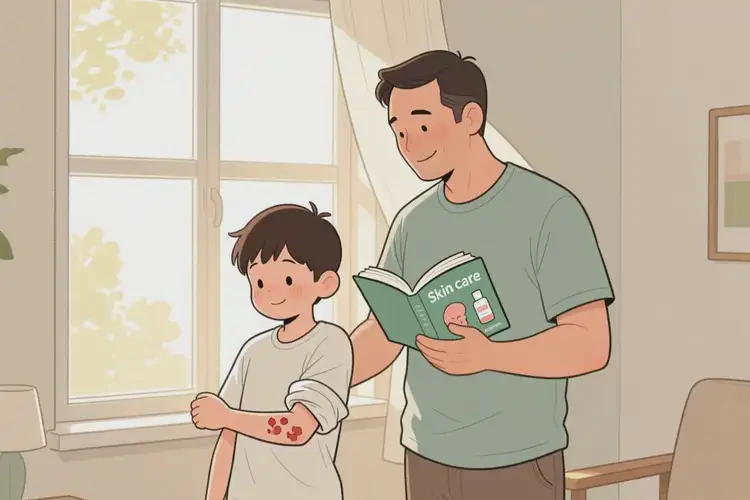 小學(xué)生身上容易長(zhǎng)濕疹可不可以根治(圖2)