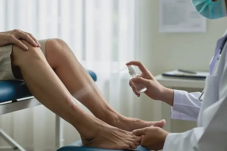 高齡老人小腿容易起濕疹可不可以根治(圖1)