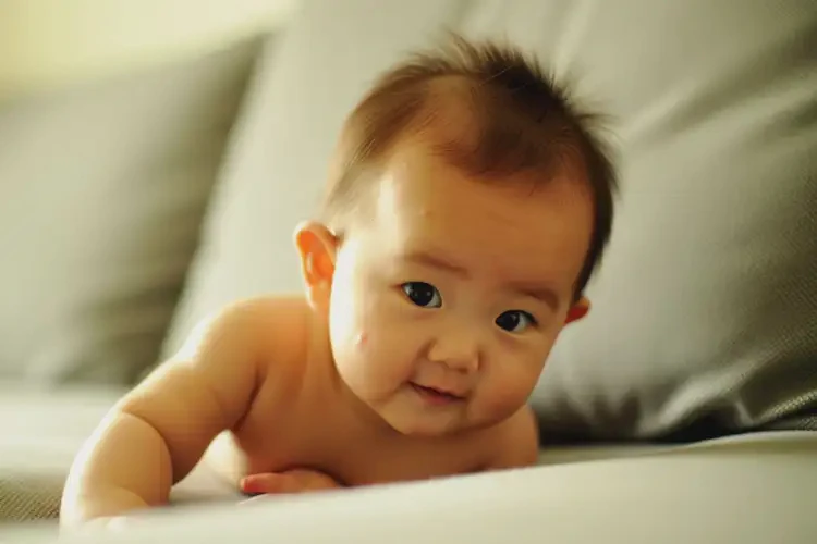 寶寶面部長濕疹可以治好嗎(圖1)