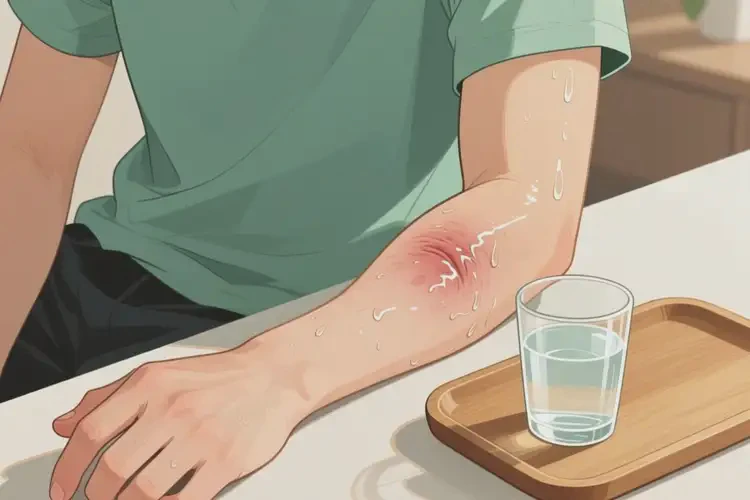 青年人手臂長濕疹可不可以根治(圖1)